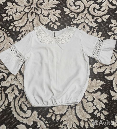 Блузка школьная 134 140