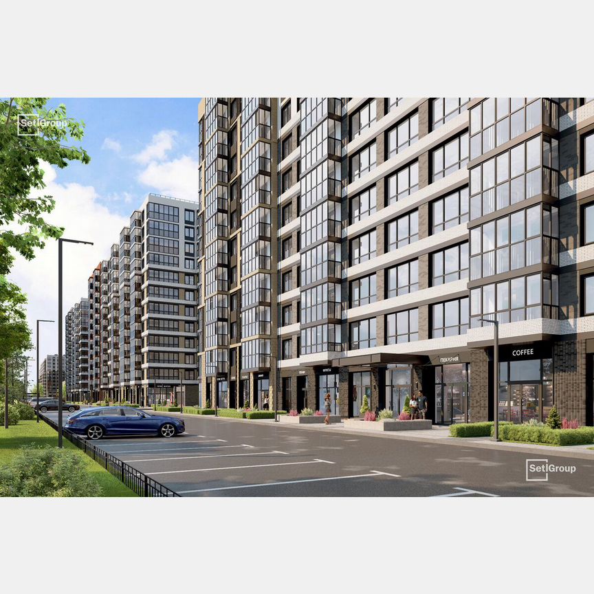 1-к. квартира, 36 м², 8/12 эт.