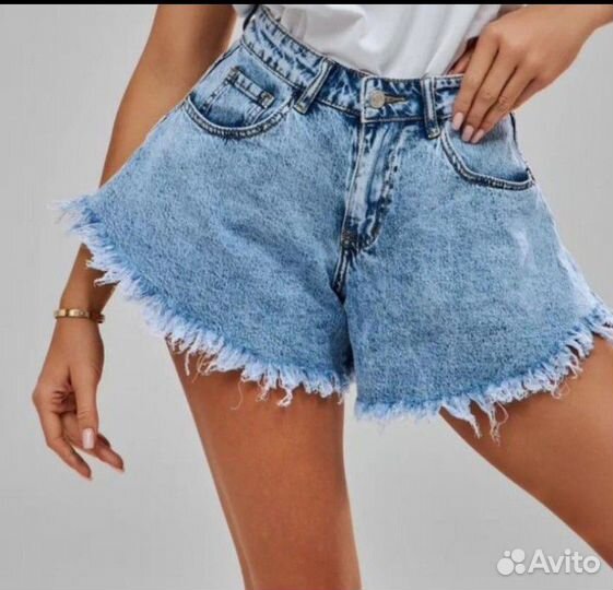 Шорты джинсовые