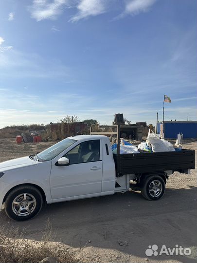 Вывоз мусора на пикапе