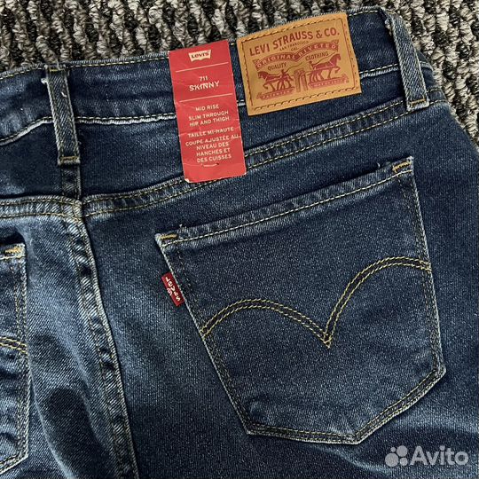 Женские джинсы levis 711 skinny