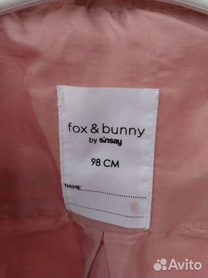 Пальто демисезонное для девочки 98 sinsay