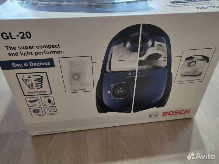 Пылесос Bosch Gl-20 (новый)