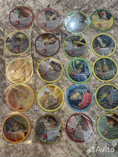 Журналы и диски для рыболовов