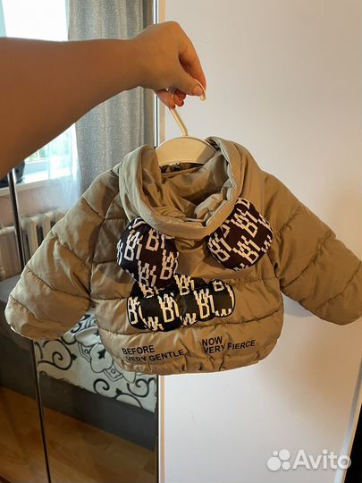 Куртка и комбинезон 80-86