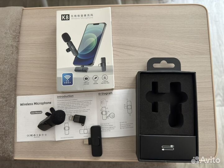 Беспроводной петличный микрофон