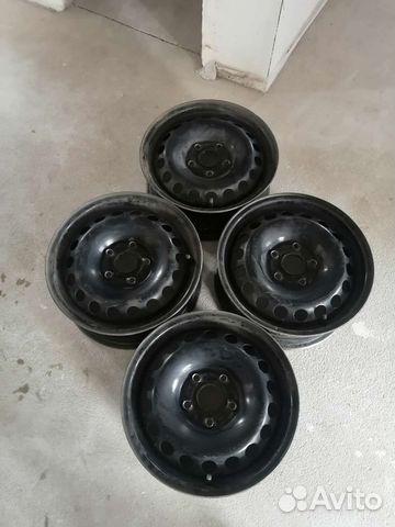 Оригинальные штампованные диски VW r15/5*112