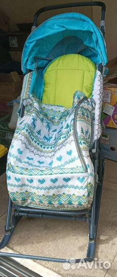 Коляска санки