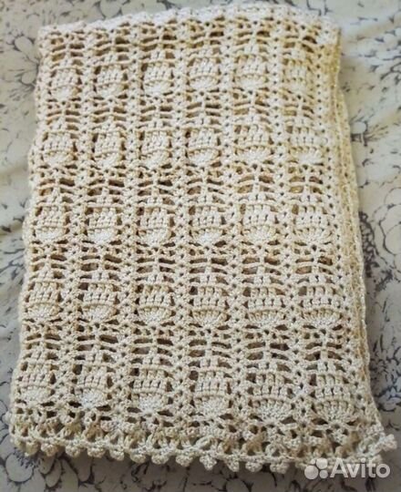 Палантин, ручная работа