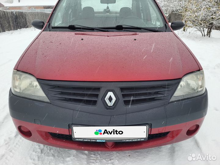 Renault Logan 1.6 МТ, 2009, 206 000 км