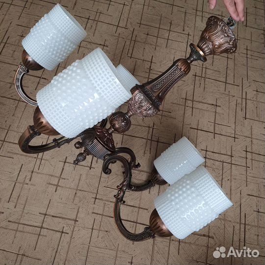 Люстра под бронзу