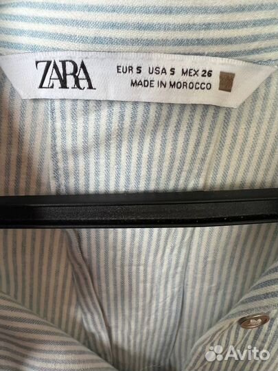 Платье-рубашка zara S