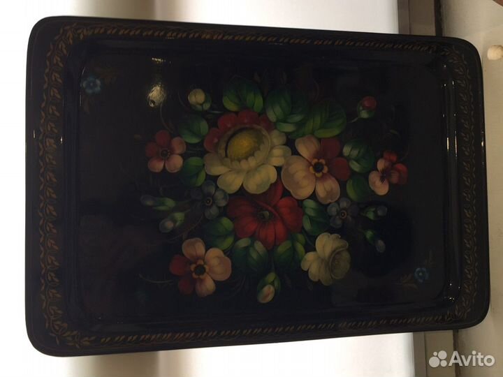 Подносы жостово СССР