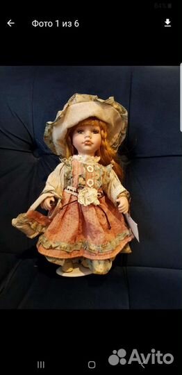 Коллекционная кукла. Испания