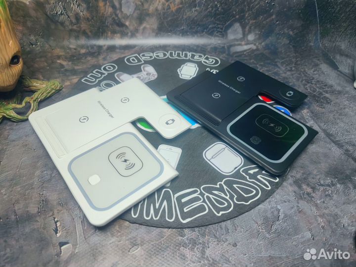 Беспроводное зарядное устройство 3 в 1 гарантия