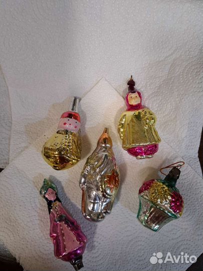 Елочные игрушки СССР