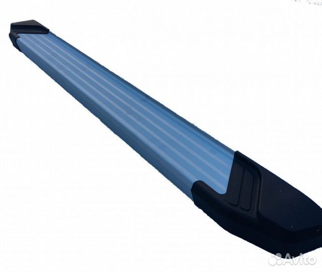 Пороги-подножки Chery Tiggo 2 2017-2020 Silver