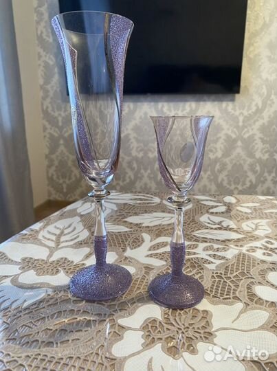 Наборы фужеров Bohemia новые