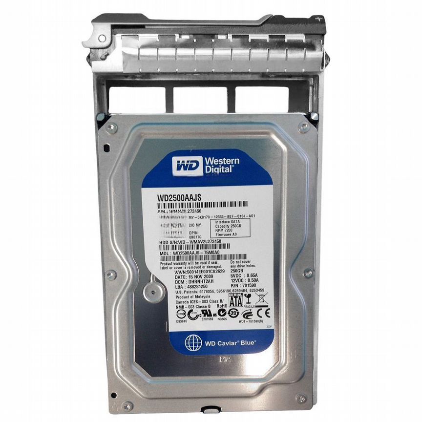 [K017C] Жесткий Диск Dell 250gb Sata3 3,5" Hdd K017c