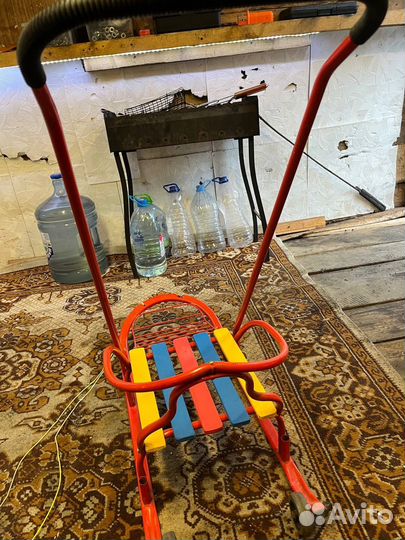 Санки на колесах