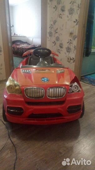 Детский электромобиль джип бу