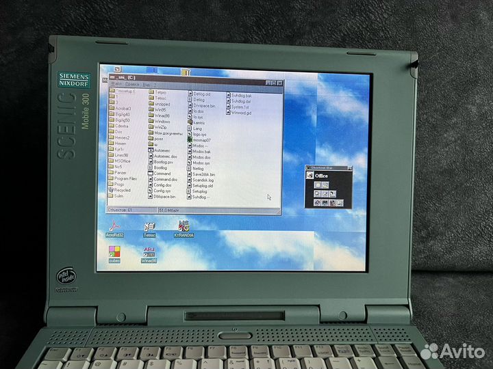 Раритетный ноутбук Siemens Scenic Mobile 300