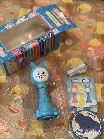 Зайчик няня BertToys и Говорящий мишка