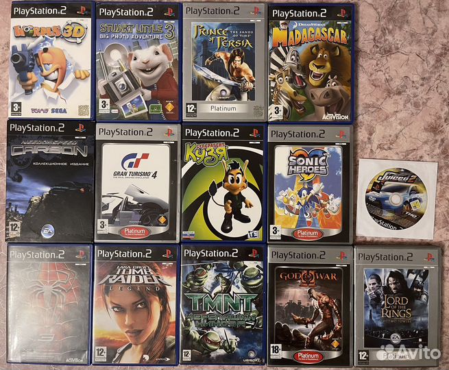 Sony playstation 2 игры