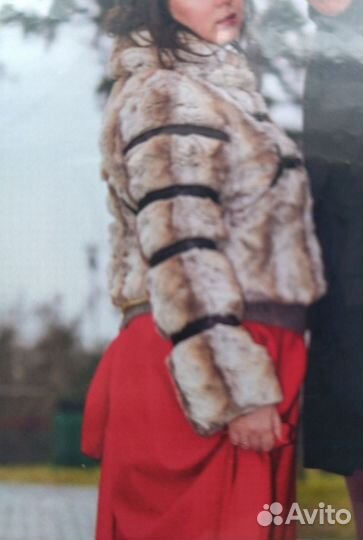 Шубка бренда Baby Phat, размер XL