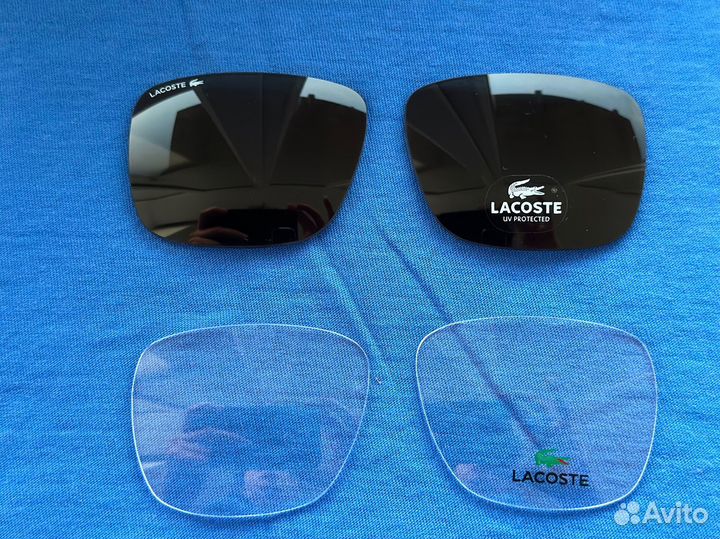 Стекла для очков lacoste оригинал