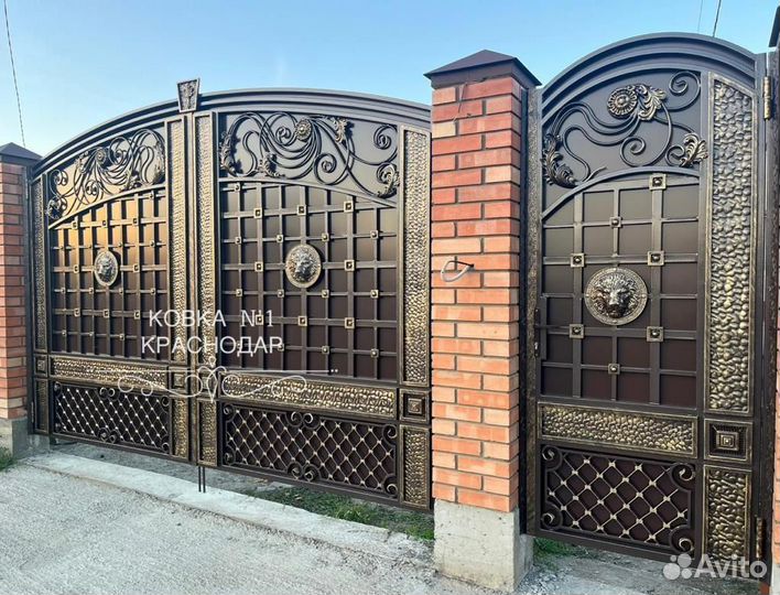 Кованые калитки от производителя