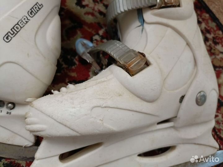 Коньки детские раздвижные 30-32