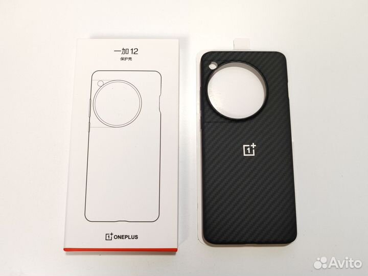 Чехол OnePlus 12 Aramid Fiber Bumper Case Black