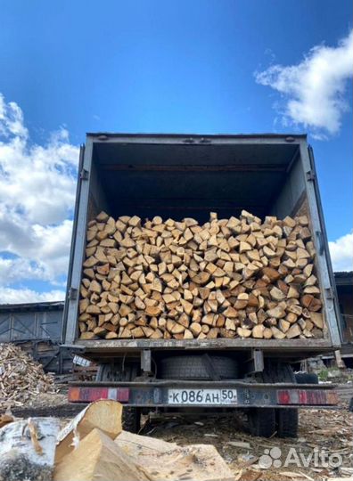 Дрова березовые колотые