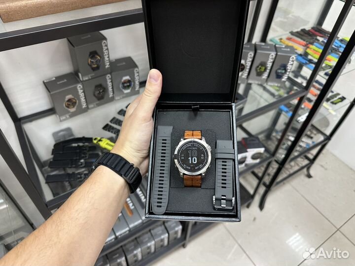 Garmin Fenix 7 Pro Sapphire Solar Titanium Chestnu