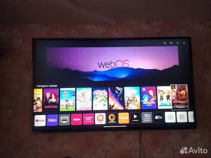 Телевизор Lg 55up76506LD 4K SMART tv
