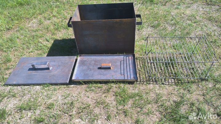 Коптилка горячего копчения