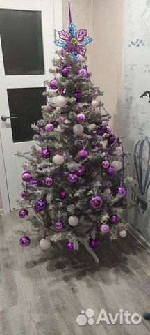 Елка искусственная 170 с игрушками