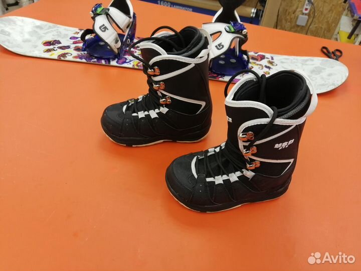 Ботинки для сноуборда USD Pro super KID (разм 33)