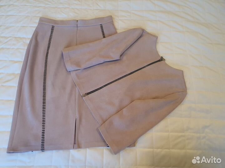 Костюм женский юбка и топ 46 размер