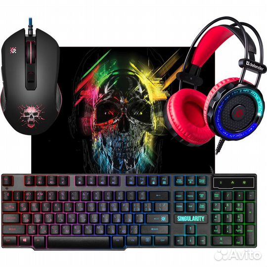 Новый Игровой набор 4в1 Defender Singularity
