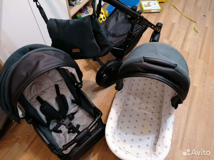 Коляска 2 в 1 car-baby polo