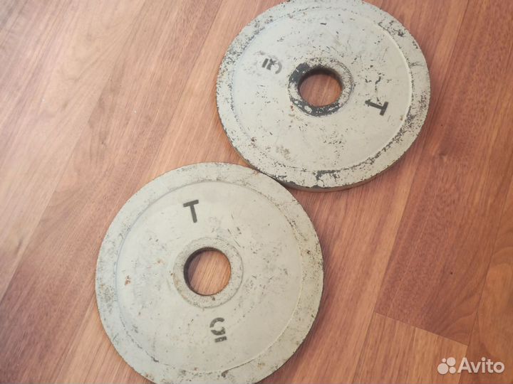 Спортивные блины для штанги 5 кг