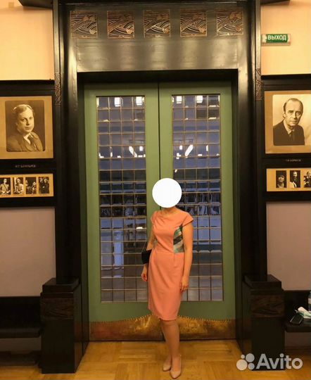 Платье и пиджак 46