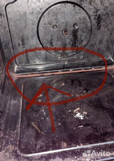 На запчасти Встроенный духовой шкаф