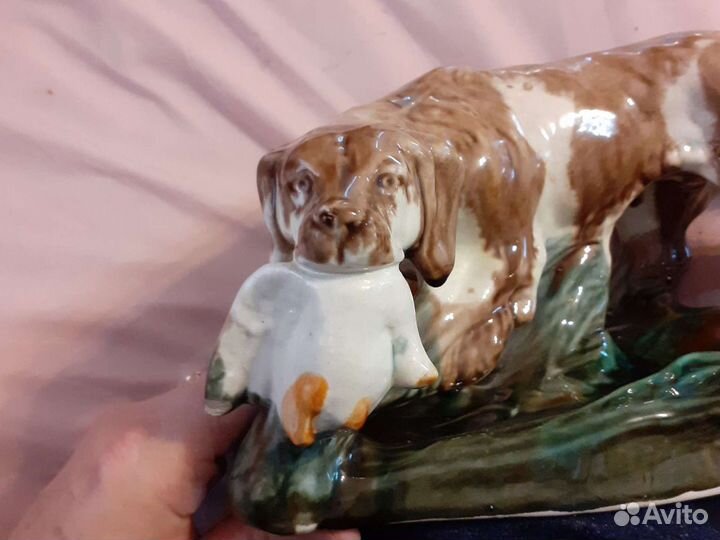 Статэтка Собака с дичью