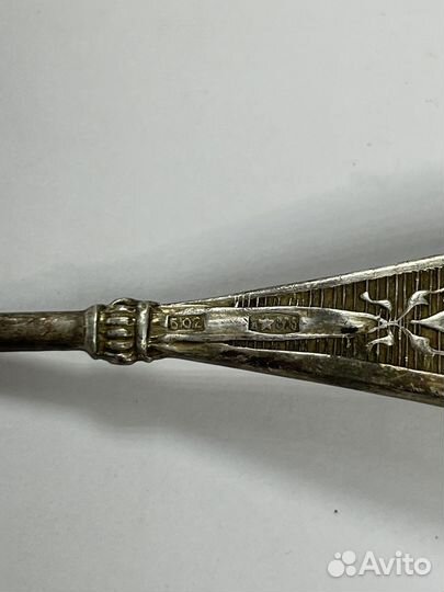 Чайная ложка серебро 875