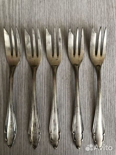 Вилки посеребренные Германия