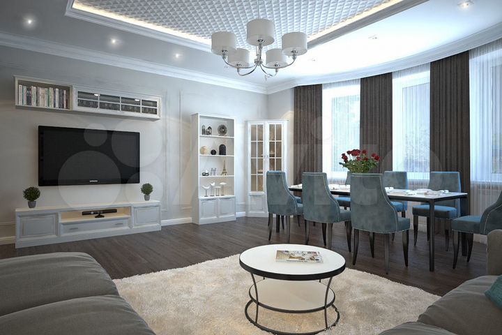 3-к. квартира, 116,8 м², 8/11 эт.