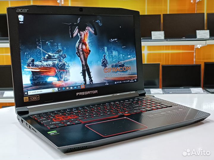 Ноутбук Acer 15.6''IPS Core i7 16Gb GTX1060 SSD